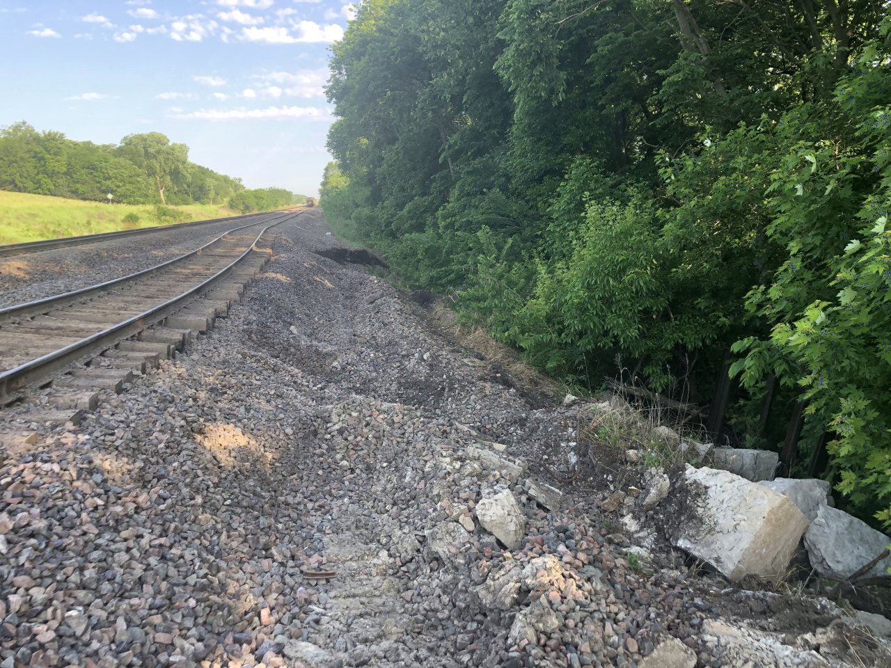Table Rock Slide Table Rock, Nebraska milestone engineering, inc.
